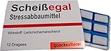 quacksalberei Witzige Kaugummis'Scheißegal'