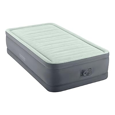 INTEX Lit d'appoint gonflable électrique PremAire I FiberTech 1-pers. 99x191x46cm