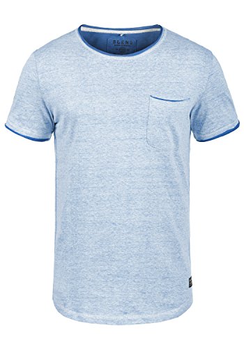 BLEND Justin 20704373ME T-Shirt , Größe:L;Farbe:Marine Blue (74635) BLEND Justin 20704373ME T-Shirt , Größe:L;Farbe:Marine Blue (74635)