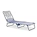 Produktbild Homekraft BALI Extra Sonnenliege Strandliege Gartenliege Relaxliege Liegestuhl (Blau)