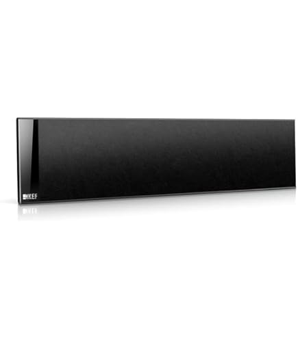 Casse Stereo KEF T301 Nero - Diffusori Ultra Piatti 3.5cm - 10-150W Per HiFi E Home Cinema - Foto 6