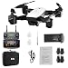Produktbild Sairis Mini GPS Drohne Mit 110 Grad Weitwinkelkamera 2.4G Höhe Halten RC Quadcopter Tragbare RC Modell (Black & White)