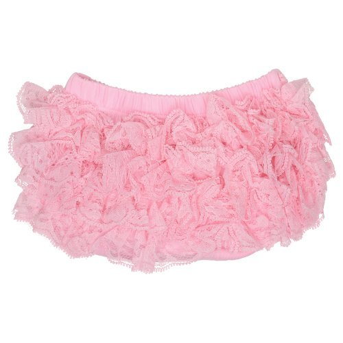 Light Pink Lace Diaper Cover Bloomer 6-24 Months Color: Light Pink Lace Size: 6 - 24 Months