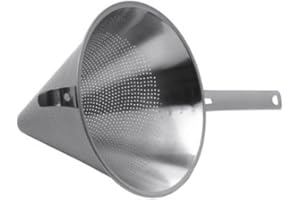 Genware 17514 S/ST Conical Strainer, 5 1/4", Stainless Steel
