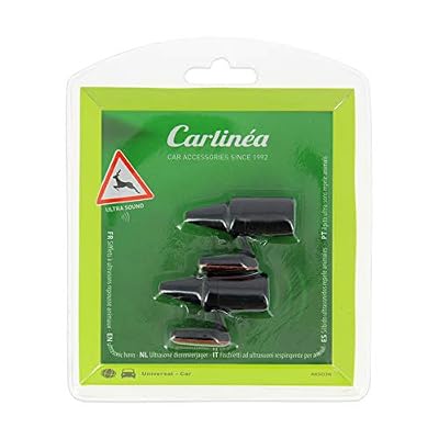 Carlinea 485036 Sifflets Ultrasons Anti-Gibier, Set de 2