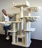 1 x Liegeplatz oben 60x43x15cm mit herausnehmbaren Kissen und 4x sehr starken Liegemulden 45Ø cm (bis 20 KG getestet)! Die Neue 2018 liegemulde >Ein Kombination zwischen einem Kissen und ein liegemulde. Der Traum von jeder Katze. NEU!