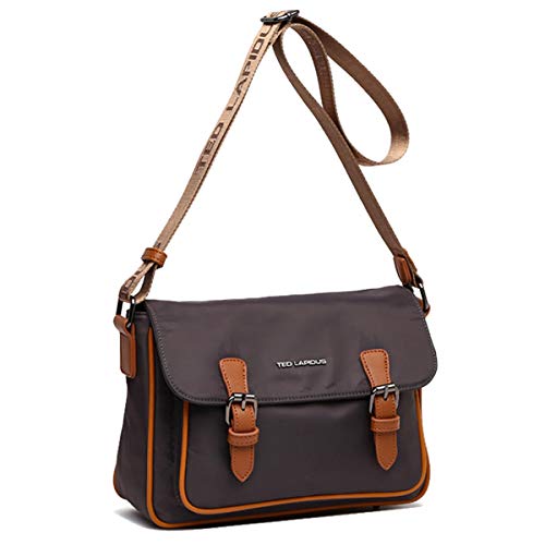Preisvergleich Produktbild Ted Lapidus [Q2213] - Kreative Tasche 'Ted lapidus' braun - 37x33x10 cm.