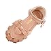 Produktbild Mode Rutschfeste Schuhe Baby Mädchen Kinder Sandalen Bogen Herz Mädchen Flat Pricess Strand Lässige Schuhe SankidvOutdoor Weich Sommer Schuhe (EU:20, Beige)