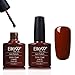 Elite99 Gel Nail Polish Kit 7.3ML Soak Off UV LED Gel Nail Varnish Gloss Manicure Lacquer 3 Colours + Top Base Coat Set Nail Art Starter Kit Salon Decor Gift Set C065