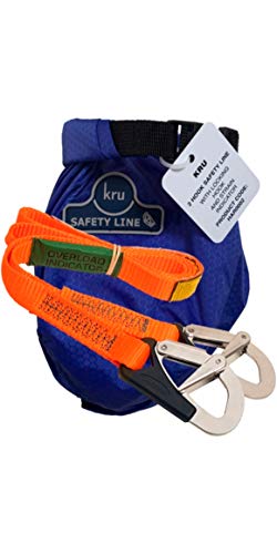 Ocean Safety Línea de Seguridad de Gancho Kru 2 con indicador de tensión