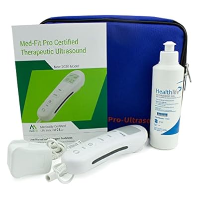 Med-fit Pro Duo-sonic Physiotherapy Machine With Pulsed And Continuous Output For Muscle Pain Relief In Acute And Chronic Conditions Ideal For All Joint Pain - Fully Certified Class 2a Device