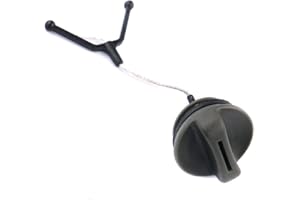 BMS Oil Filler Cap Compatible with Husqvarna 340, 340E, 345, 345E, 346XP, 346XPG, 350, 351, 353 Chainsaw Upto 2004. Natural Plastic Twist-On Cap
