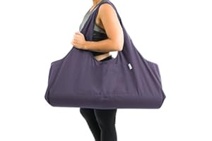 Yogiii YogiiiTotePRO Sac pour Tapis de Yoga avec Poche latérale Compatible avec la Plupart des Tailles de Tapis