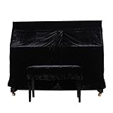 klavier kawai oder yamaha Aus weichem Plüsch gefertigt und mit schönen Makramee geschmückt, für ein glattes, exquisites und elegantes Design; Ihr Klavier sieht edel und besonders aus.