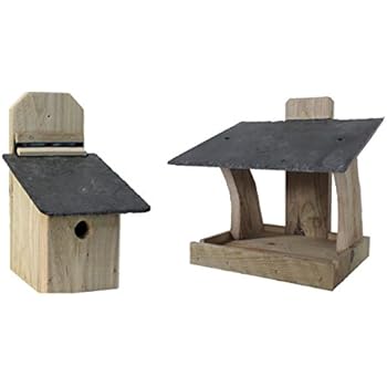 Blackdown Wood Crafts Quality Bird Feeding Table And Nesting Box