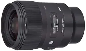 Sigma 35mm f/1.4 DG HSM Art Lens for Sony E-Mount Cameras (Black) (340965)