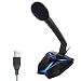 Produktbild TONOR USB Mikrofon PC Desktop Gaming Mic mit LED-Anzeige und Stummschaltknopf Kompatibel mit Windows/macOS