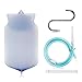 Produktbild Aozzy Superior wiederverwendbare Enema Tasche Kit für Colon Cleansing mit Silikonschlauch (quart, open top) für Haus, Kaffee & Wasser Colon Cleansing / Detox Enemas, mit einfacheren Flow-Control (blau