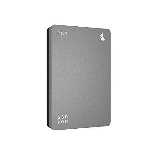 Preisvergleich Produktbild Angelbird SSD2go PKT USB3.1 Gen2 512GB - externe, ultra portable, High-Speed SSD in Metallgehäuse - grau [560MB / s / USB3.1 Gen 2 / Apple TRIM Support / 3 Jahre Garantie / Made in Austria / USB-C + USB-A Kabel] - PKTU31-512PK