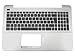 Produktbild ASUS Tastatur inkl. Topcase DE (deutsch) schwarz/Silber Original R556LN Serie