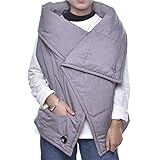 Mehrzweckdecke: Multifunktions-, Multi-Szene, kann als Weste, Schal, Decke, Teppich, einfach und bequem, warm und Pflege verwendet werden.