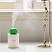 Produktbild 280ml USB Ätherisches Öl Diffusor Nebel Luftbefeuchter, Tragbarer Leuchtender Stiller Mini Kaktus Geformt Ultraschall Aroma Diffusor Luftbefeuchter mit LED Lichtern für Haus, Yoga, Büro, Schreibtisch