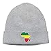 Produktbild J5E7JYTE Unisex Africa with Reggae Flag Soft Knit Beanie Caps