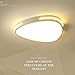 Produktbild XQK Deckenleuchten Modern minimalistischen Schlafzimmer Wohnzimmer Lampe Lampe kreative Einfache moderne Schlafzimmer Lichter Romantik Romantische led Eisernen Dreieck dreifarbige LED Weiß 400*50 (20 W) Deckenleuchte