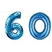 Produktbild Riesige 60. Blaue Zahl Bläst Auf