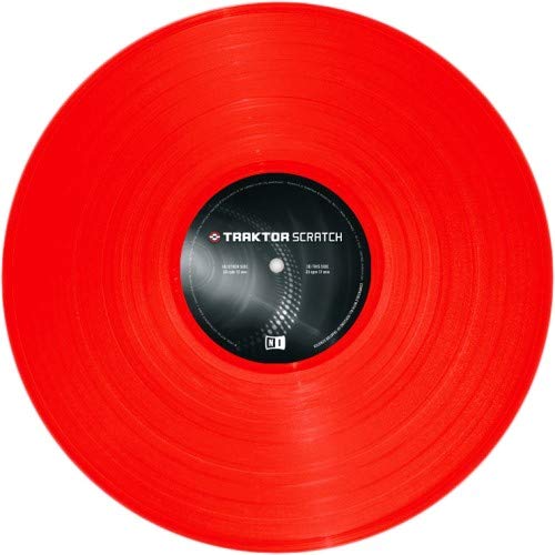 Native instruments Traktor Scratch Vinilo Rojo V2