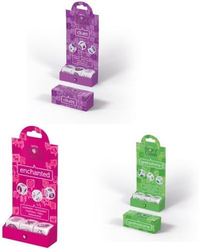 The Creativity Hub Rory's Story Cubes Mix Bundle - Pack of 3