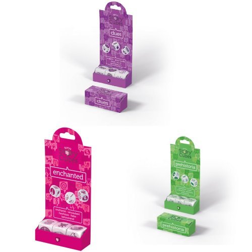The Creativity Hub Rory's Story Cubes Mix Bundle - Pack of 3