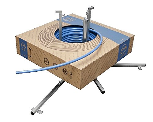 Abroller Rohrhaspel Fußbodenheizungsrohr Aufwickler für Kabel Aufroller für Rohr PEX PERT AL/PEX - 2