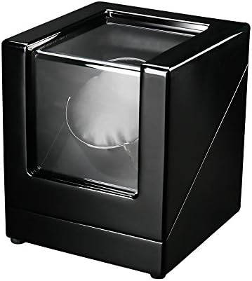 FIRWAY Automatic Watch Winder Storages Box Elegant Type Watches Diaplay Frame with Rotator For 1 Watches (1+0)