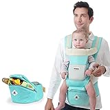 babybjörn bauchtragetasche Engagierte Qualität und Stoff-Der Babyträger ist aus Polyester und atmungsaktiver Baumwolle gefertigt, damit sich das Baby wohlfühlt. Die weiche Masche und Baumwolle sorgen dafür, dass sich das Baby in allen Positionen wohlfühlt; der Rücken des Babys hat eine volle Auswahl an Kopfstütze, die den Kopf des Babys schützt.