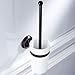 Produktbild GZZ Home Bad WC-Reinigungsset Home Schwarz WC-Bürste, Bürste Keramik-Becherhalter, Rostschutzfarbe, Multifunktionstoilette und Reinigungsbürste