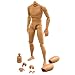 Produktbild Jamicy Action Figure Modell, Lackierrequisiten, Puppe-Körper für menschliche Schaufensterpuppen, Maßstab 1/6 Schmale Schulter, männliche Figur (Version 4.0), ideal zum Zeichnen, Skizzieren und Malen