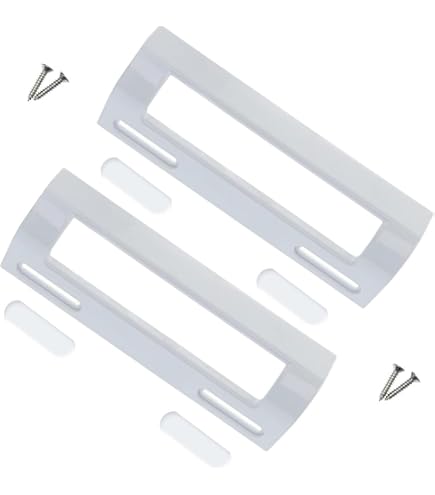 Maniglia Frigo Beko Originale Con Fissaggio Interno - Ricambio 4884090500 Per GNEV221APB, GNEV320S
