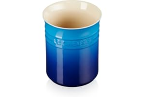 LE CREUSET Stoneware Small Utensil Jar, 1 Litre, Azure Blue, 71501112200001