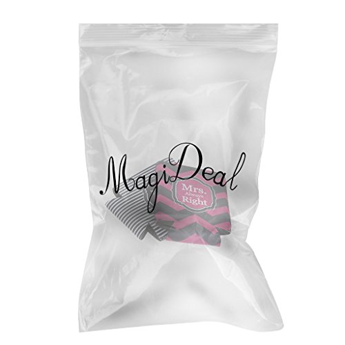 Bierflasche Gestreift Kühler Ärmel Halter Mr Mrs Rechts Hochzeitsbevorzugungs - 2