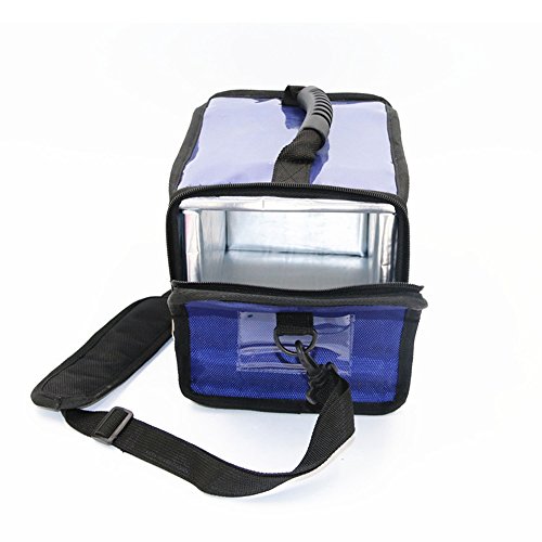 Preisvergleich Produktbild 4L Camping Shopping Cooler Portable Insulin Kühler Medizin Gekühlt 2.5-22.5 ° C - Blau