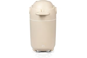 Bebeconfort Mangiapannolini Controlla Odori, Pattumiera per Pannolini, Cestino Salva Spazio per 20 Pannolini, Universale senza Ricariche, Compatibile con qualsiasi sacchetto, taglia M, Sand