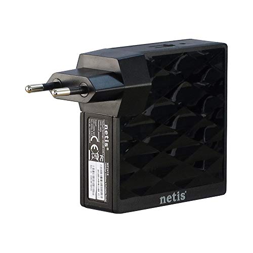 Netis WF2416 - Router portátil, 150 Mbps, Color Negro