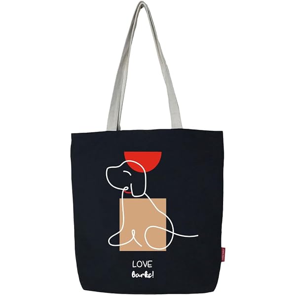 Sac Fourre-tout En Toile Coton - Fermeture Éclair, Doublure, Poche Intérieure, Modèle « Lecosebuone » - 10