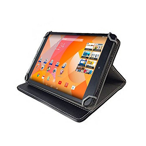 Jay-Tech XTE8D 8.0 “ Tablet Pc Tasche mit Standfunktion + Stylus + Schutzfolie – 8 Zoll Schwarz 3 in 1 - 4