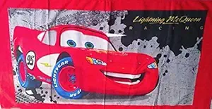 Dream Shades 24x7 Cotton Cartoon Printed Bath Towel 350 GSM 63x121 cm Towel for Kids Boy/Girls (Design-7)