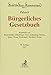 Bürgerliches Gesetzbuch: mit Nebengesetzen insbesondere mit Einführungsgesetz (Auszug) einschließlich Rom I-, Rom II- und Rom III-Verordnungen sowie ... (Beck'sche Kurz-Kommentare, Band 7) by