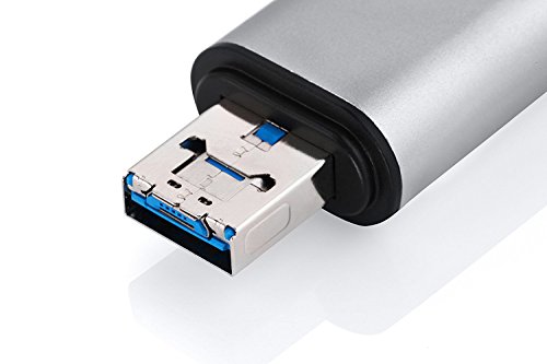 Cotop SD / TF Kartenleser mit Micro USB OTG / Typ C USB OTG Adapter Schnittstelle für PC / Android / Typc C Gerät, MacBook - 2