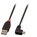 Produktbild Lindy 31977 - USB 2.0 Kabel Typ A / Micro-B 90° gewinkelt - 2m