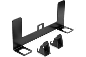 Mulcort Universal ISOFIX Basis, Isofix Autositz Verankerung Adapterhalterung, Universal Autositz Retention Verankerung Montage-Kit für ISOFIX Gurtverbinder